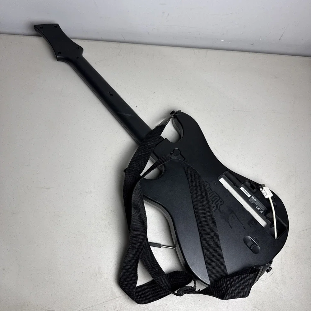 Nintendo Wii Guitar Hero Wireless Controller Red White No Cover 95911.805